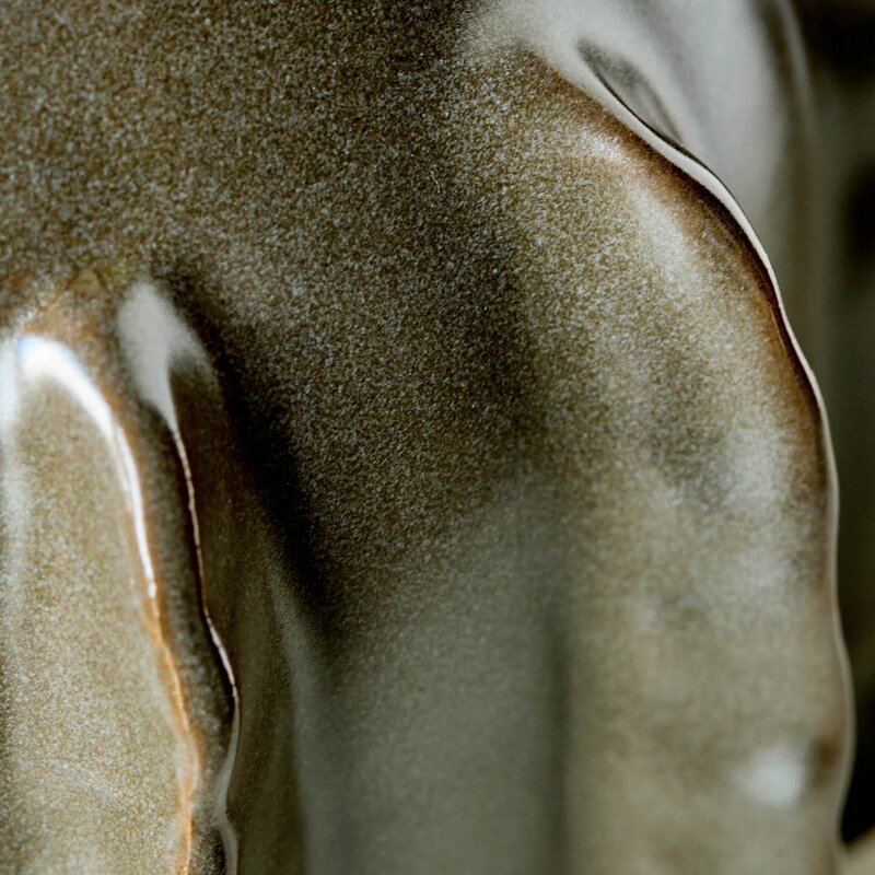 House Doctor Vase Cactus 15 cm mørkegrønn