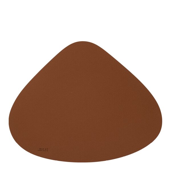 MiLLE W NORDISK DESIGN Sea Shell bordbrikke 47x37 cm brun