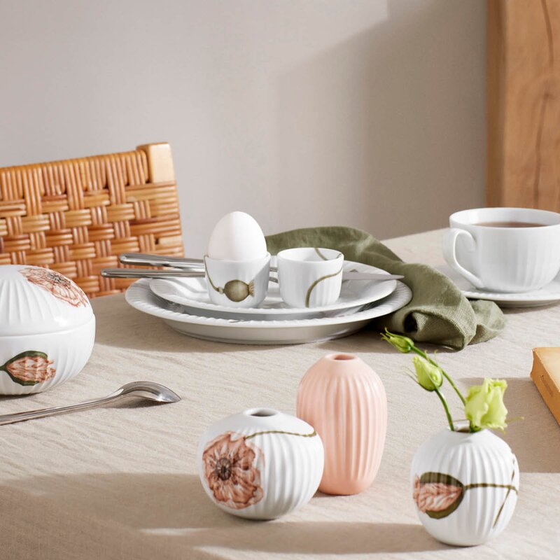 Kähler Hammershøi tallerken 27 cm 4 stk hvit