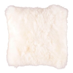 Natures Collection Pute new zealand saueskinn 40x40 cm ivory