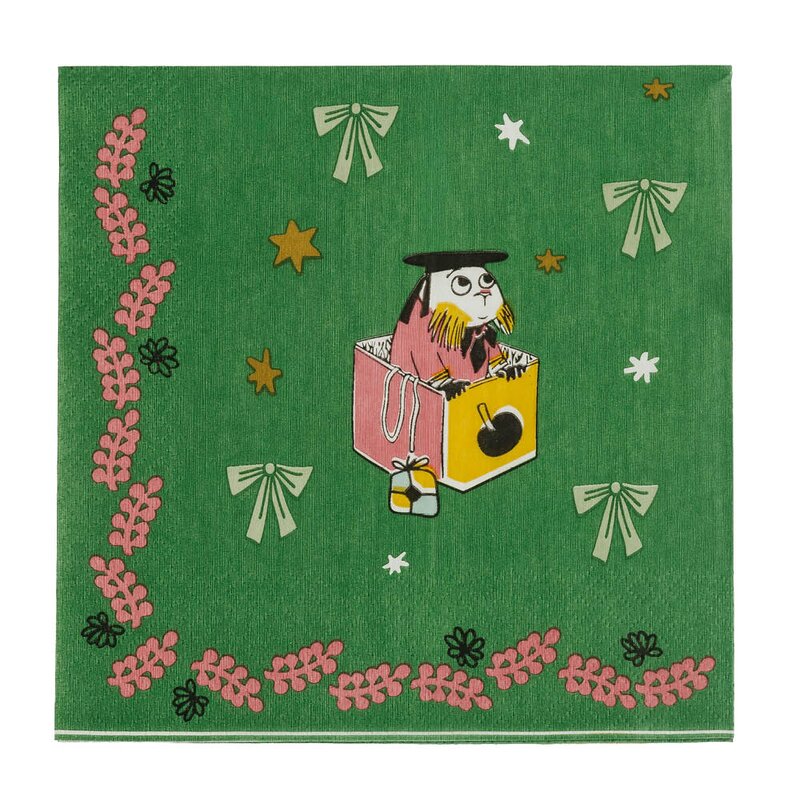 MoominArabia Mummi serviett 33x33 cm Kjærlighetsgave