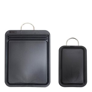 Global Skjærebrett 2 stk svart