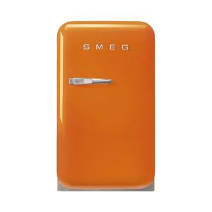 SMEG Minibar FAB5R høyrehengt oransje