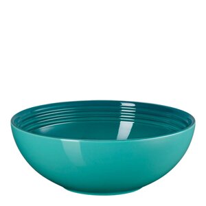 Le Creuset Signature serveringsskål 24 cm Bleu Riviera