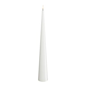 DeluxeHomeart LED kjeglelys 5 x 38 cm hvit