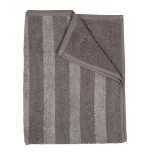 Fondaco Stripe håndkle 50x70 cm grå