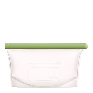 Lékué Gjenbrukbar silikonpose 0,5 L grønn