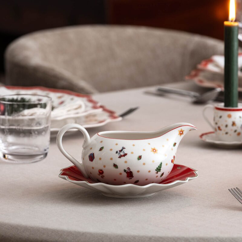 Villeroy & Boch Toy-s Delight sausnebb med fat 10,5 cm multi