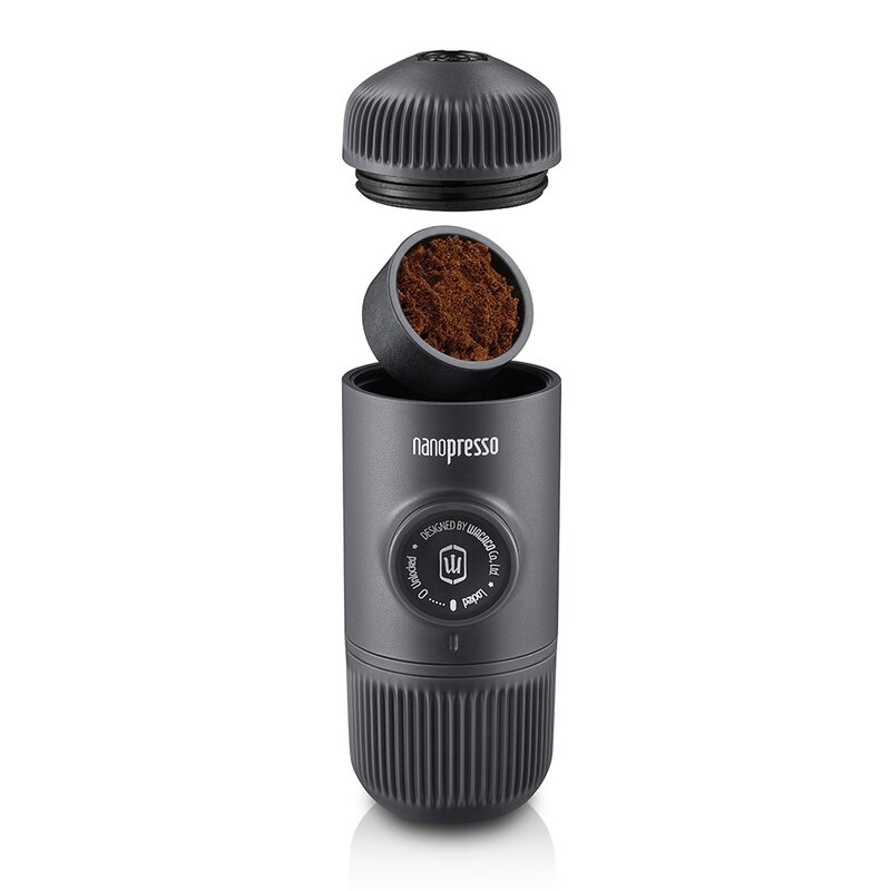 Wacaco Nanopresso bærbar espressomaskin grå