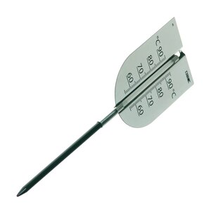 Bengt Ek Ovnstermometer klassisk rustfritt stål