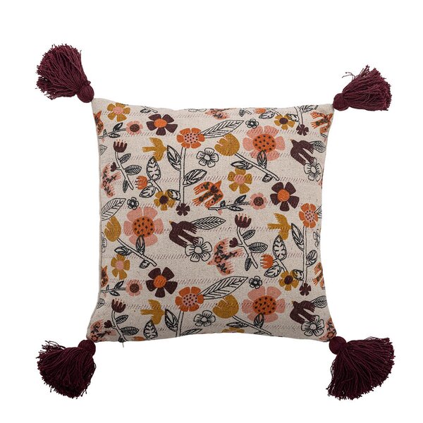 Bloomingville Vivielle pute 45x45 cm flerfarget