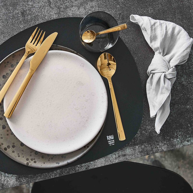 Aida RAW serviett 4 stk lysegrå