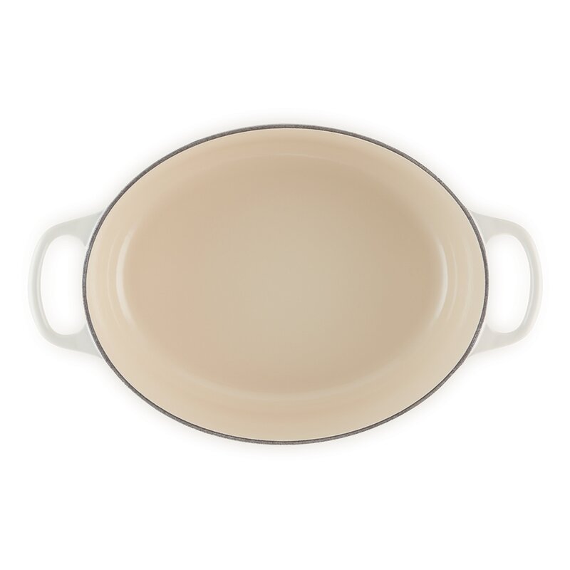 Le Creuset Oval gryte 4,1L meringue