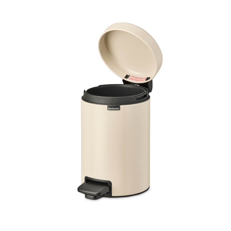 Brabantia NewIcon pedalbøtte 3L soft beige