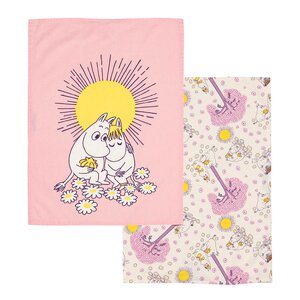 MoominArabia Mummi kjøkkenhåndkle 50x70 2 stk Kjærester