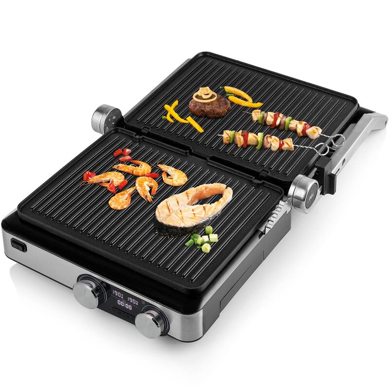 PRINCESS Elektisk bordgrill 29x23 cm 2000W