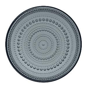 Iittala Kastehelmi tallerken 17 cm mørk grå