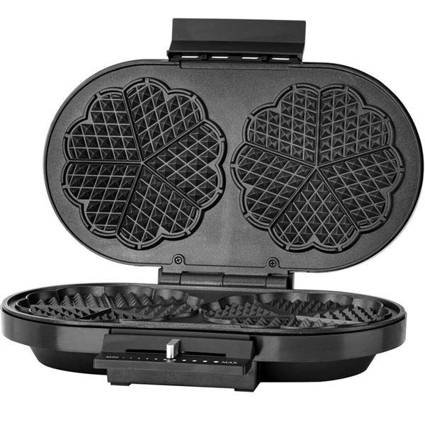OBH, deluxe waffle maker double stål