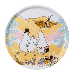 MoominArabia Mummi serveringsbrett 35 cm Familietid 80 år