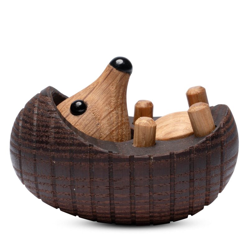 Spring Copenhagen Spike Pinnsvin trefigur 4 cm termoask