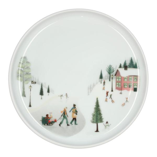 Pillivuyt – Vinter tallerken flat rett kant15,5 cm Ildfast porselen hvit