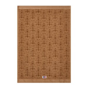 Lexington Velour jacquard ornament håndkle 30x50 cm fudge