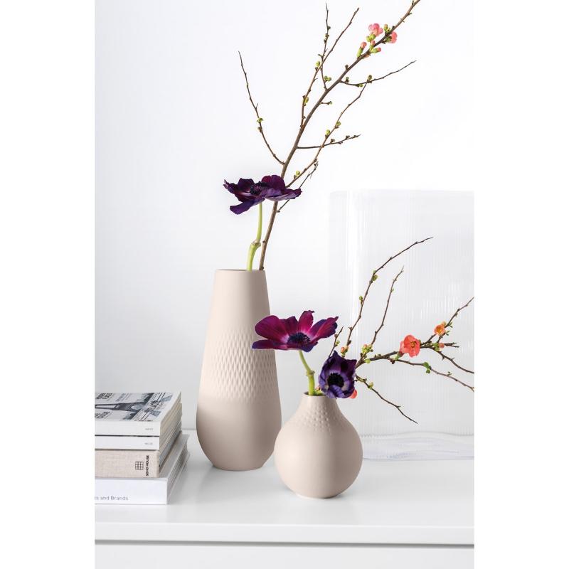 Villeroy & Boch Collier Carre vase 26 cm beige