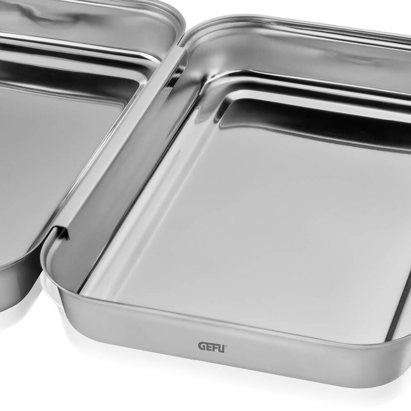 Gefu Pando formsett 3 deler stål