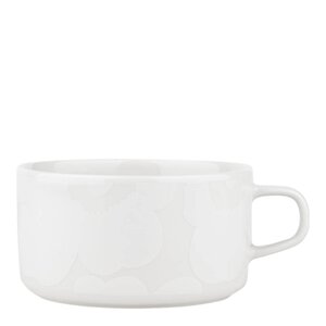 Marimekko Oiva Unikko tekopp 25 cl hvit