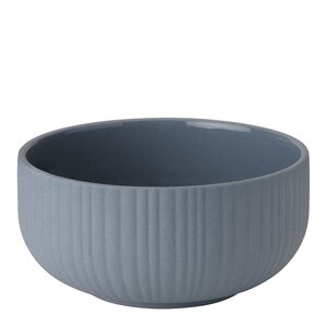 Knabstrup Keramik Verda skål 13 cm dusty blue