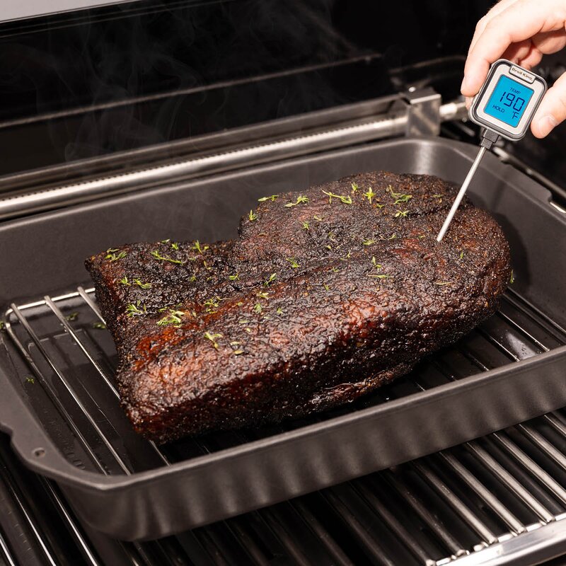 Broil King King size støpejernsgryte 11L 44x33 cm svart