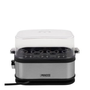 PRINCESS Eggekoker 6 egg 400W rustfritt stål