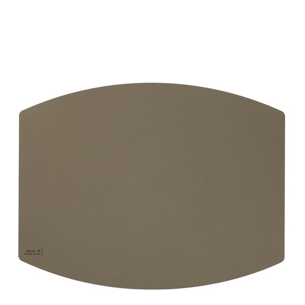 MiLLE W NORDISK DESIGN Ellips bordbrikke 45x35 cm grå