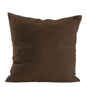 Lovley Linen Lovely putetrekk lin 50x50 cm Chocolate