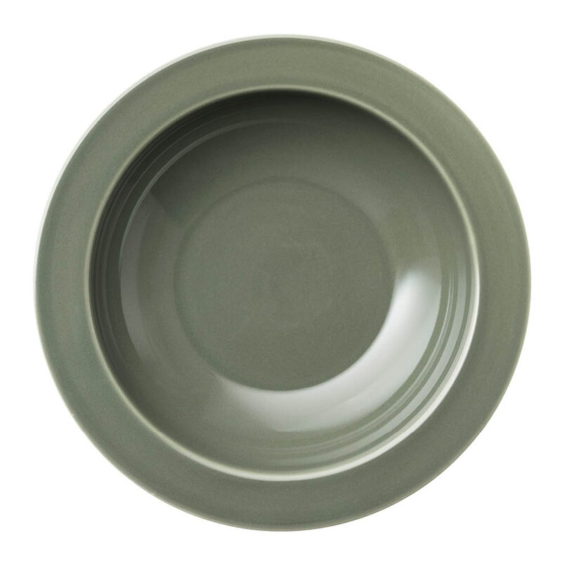 Arabia 24h dyp tallerken 22 cm vintergrønn