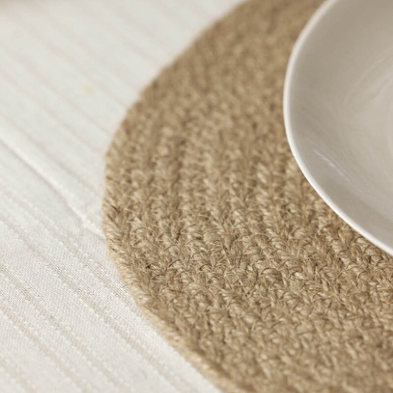 Holmen Jesper dekkebrikke 45x35 cm oval natur