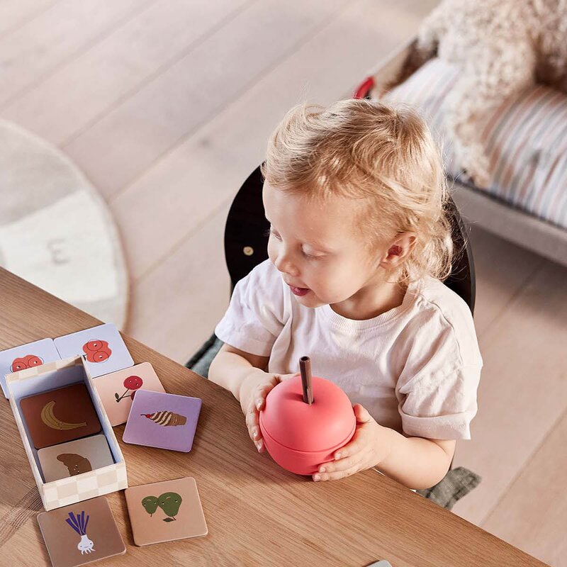 OYOY Apple kopp 20 cl cm Cherry red