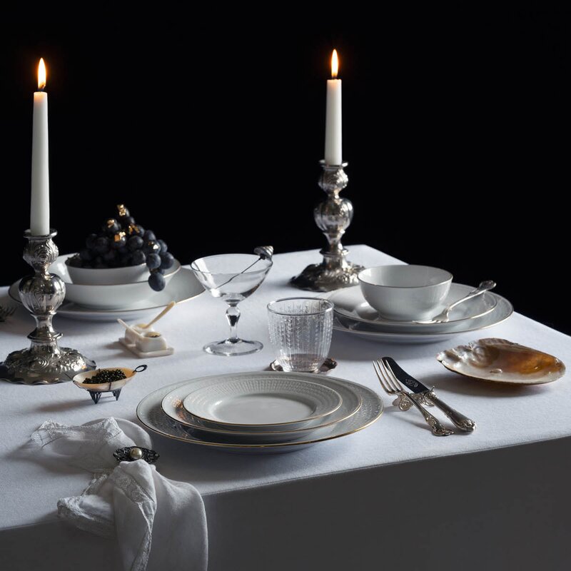 Rörstrand  Swedish Grace Gala tallerken 17 cm hvit