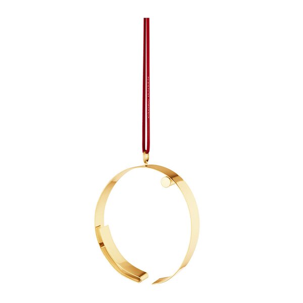 Georg Jensen Ornament pyntebokstav O gull