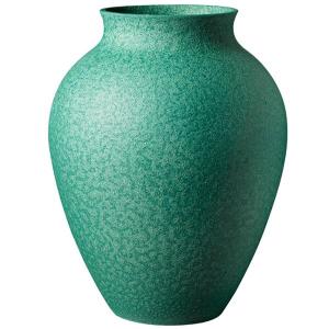 Knabstrup Keramik Vase 35 cm irr grønn