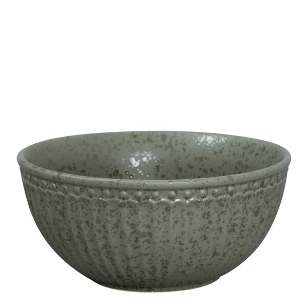 GreenGate Everyday Alice frokostskål 45 cl olive green