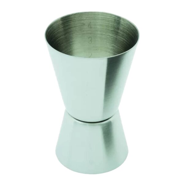 Dexam Målebeger i rustfritt stål 25/50 ml 2 stk