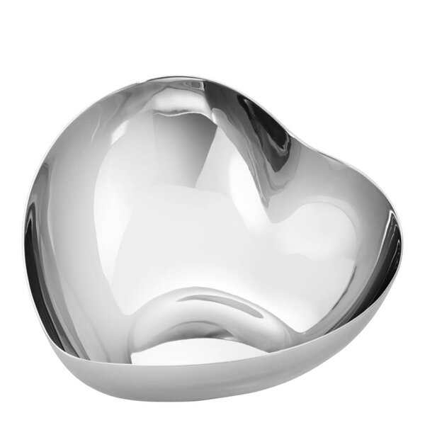 Georg Jensen Heart bolle medium 12 cm stål