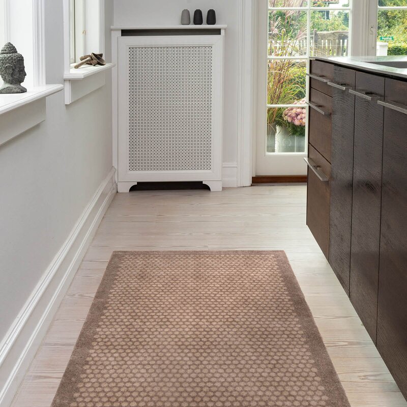 Tica Copenhagen Dot gulvmatte 130x90 cm beige