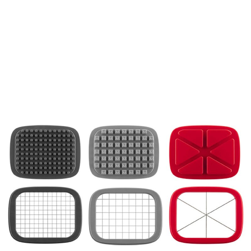 moHA! Cutbox pommes frites- og grønnsakskutter grå