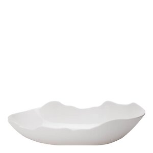 Serax Perfect Imperfection dypt serveringsfat ovalt 23x14,4x5 cm hvit