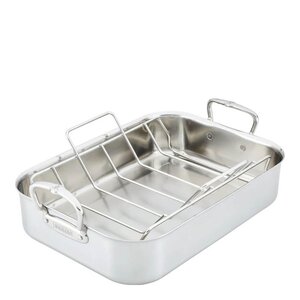 Hestan Provisions Classic ildfast form med rist 35,5x29 cm stål