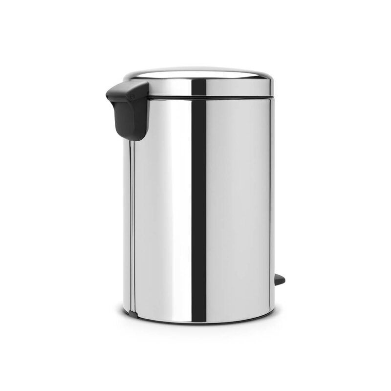Brabantia NewIcon pedalbøtte 20L blankt stål