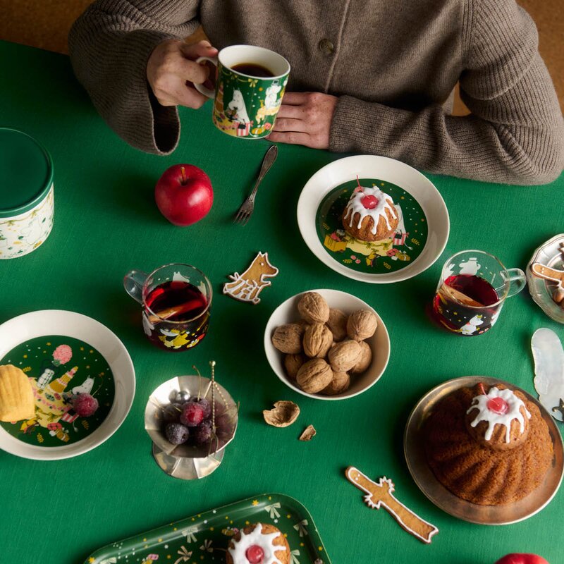 MoominArabia Mummi oppbevaringskrukke 70 cl Kjærlighetsgave