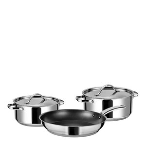 Modern House Rix grytesett 3 deler blank